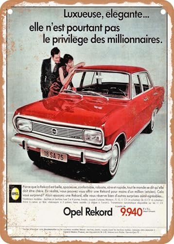 Blechschilder 1966 Opel Rekord Luxurious and elegant sprüchen wandkunst home deko
