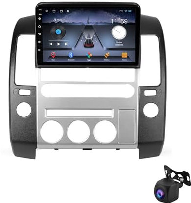 Autoradio Android 13 con navigatore GPS,sistema operativo Windows 10,per Nissan Pathfinder R51 2004-2009,touchscreen IPS da 9,con Wi-Fi,Bluetooth,collegamento specchio,telecamera di retromarcia USB(