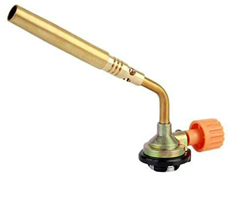 Ryanong Butane Burner Welding Gas Torch Outdoor Camping Picnic BBQ Brazing Gas Torch Soldering Heat Gun for Welding Equipment MUMR999 tig Welding Accessories