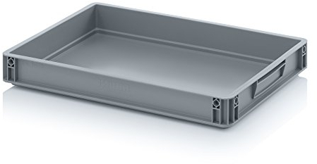 Auer Packaging Eurobehälter-Eurobox 60 x 40 x 7,5 cm inkl. gratis Zollstock
