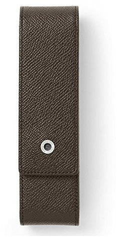 Graf von Faber-Castell 2er Stifteetui Epsom Dunkelbraun