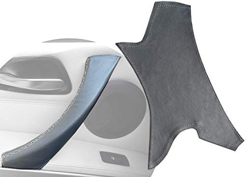 Grey Door Handle Cover Compatible with BMW 3 Series E90 E91 E92 E93 - Genuine Dark Grey Interior Door Handle Cover for Left Passenger Doors - Fits Front and Rear