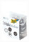 folia 26507 - Washi Sticker, Doodle, vorgestanzte Formen aus Reispapier, 200 Stück auf Rolle - ideal zum Verzieren und Dekorieren
