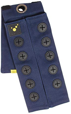 tee-uu Checker Pouch Manschette für Türkennzeichnung | blau