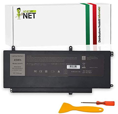 new net - Batteria 0PXR51 0YGR2V D2VF9 PXR51 Compatibile con Notebook dell Inspiron 15 7547 15 7548 Vostro 14 5000 14 5459 14-5459D-1308S 14-5459D-1328S 14-5459D-1408S 14-5459D-1528G