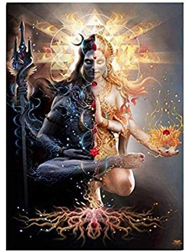 YYLPLLE Puzzles Für Erwachsene 1000 Teile Puzzle Yin Und Yang Religion Puzzle Tiere Geschicklichkeitsspiel Für Die Ganze Familie Buntes Platzierungsspiel 50X75Cm