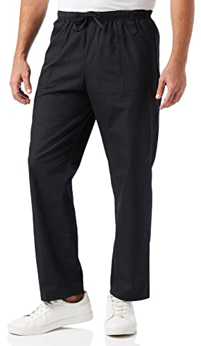 MISEMIYA - PANTALÓN Sanitarios Unisex (Antilejía - No Destiñe - Resistente al Cloro)- BZ-6802 - M, Negro 68