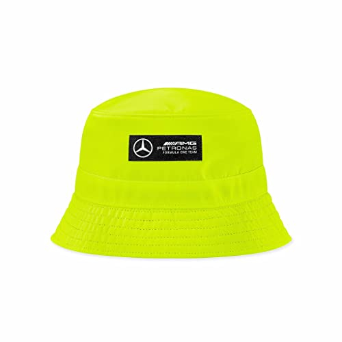 2022 MERCEDES-AMG PETRONAS FANWEAR SE LH NEON PARTY BUCKET HAT