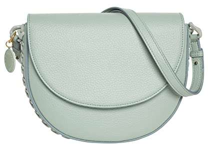 Stella McCartney damen frayme Schultertasche light mint