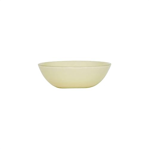 OYOY Living Design Kojo-Schale Gelb aus Glas Ø15xH5cm