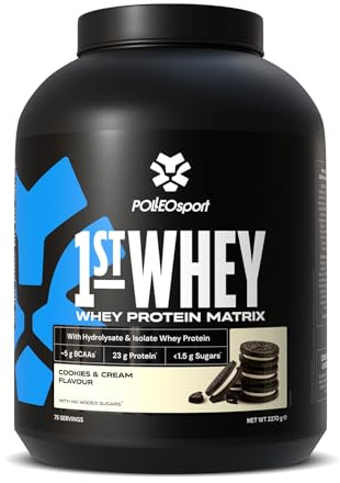 Polleo 1st Whey (Cookies & Cream, 2270 g)