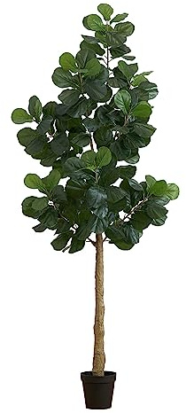 Nearly Natural Fico artificiale a foglia di violino da 2,7 m