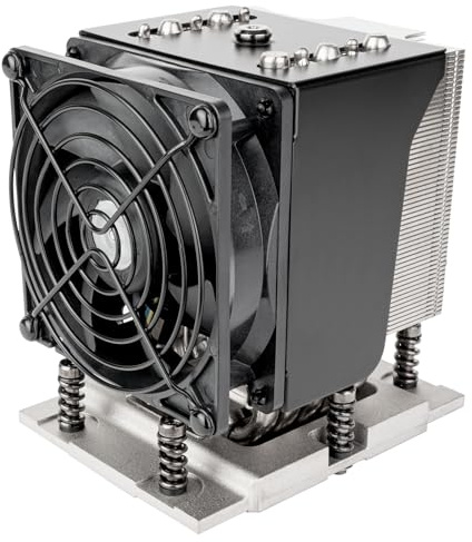 SilverStone Technology XE04-SP5 - Enfriador de CPU para servidor/estación de trabajo 4U, color negro, para socket SP5, SST-XE04-SP5B