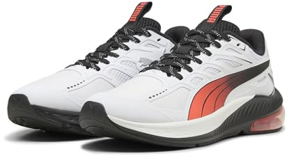 Puma X-Cell Lightspeed, Männlich Straßen-Laufschuh, Puma White-Glowing RED,