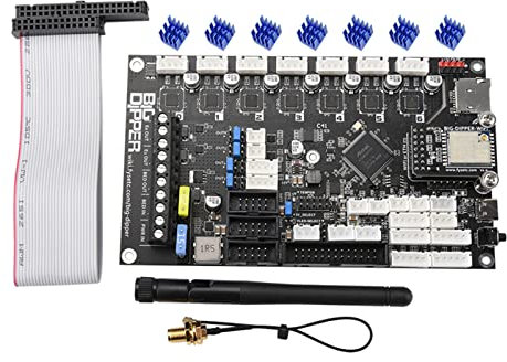 Upgrade 3D-Drucker-Steuerplatine, großer 3-WLAN-Adapter für TMC2209 3D-Drucker-Modulteil