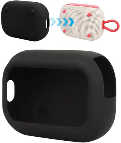 Ferbao Silicone Case for Soundcore Select 4 Go Bluetooth Speaker,Protective Case for Soundcore Select 4 Go (Black)