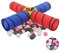 Spieltunnel mit 250 Bällen, Xichuzi Krabbeltunnel, Tunnel, Tunnel, Bällebad, Parcours, Indoor Spielgeräte, Mehrfarbig