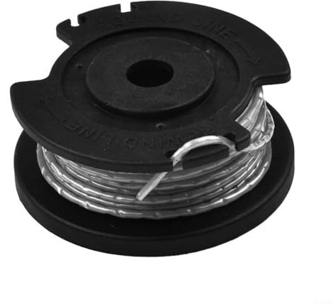Für Bosch Ersatzspule für EasyGrassCut 18V 23 26 18-230 18-260 Rasentrimmer F016800569 4 m 0,6 mm Schnittlinie, kompatibel mit mehreren Modellen