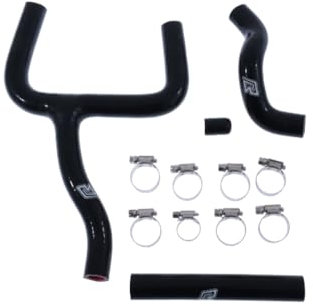 avdb-moto Juego Mangueras de Radiador Agua Compatible con BETA RR 250 2T 2013-2019, RR 300 2T 2013-2019, RR 250 2T RACING 2013-2019, RR300 2T RACING 2013-2019 (Negro)