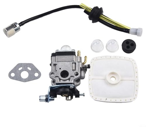 HpLive Kit de carburateur et filtre à air pour Echo SRM-310 SRM-310S SRM-311 SRM-311U SRM-261U SRM-280U Débroussailleuse et coupe-bordure Pièces de rechange avec carburateur, filtre à air, joint, 2