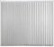 HDEYRSX Gray Vertical Blinds For Windows Complete Set,Thermal Slats 98mm,Light Filtering Privacy Protection Translucent or Blackout Curtains for Indoor,Custom (100cm x 100cm)
