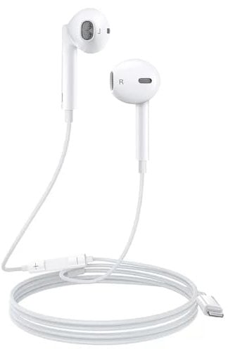 Headphones for iPhone,Wired Earphones Stereo Sound In-Ear Earbuds with (Built-in Mic&Volume Control),Compatible with iPhone 11/11 Pro/13/13 Pro/X/XS/14 Pro/14 Plus/14/XR/12/12 Pro/SE/7/7 Plus/8/8 Plus