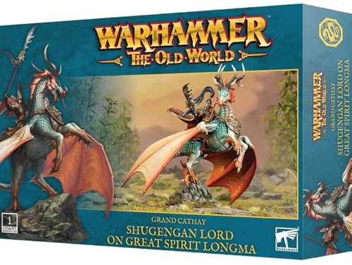 Games Workshop - Warhammer - The Old World - Grand Cathay: Shugengan Lord on Great Sprit Longma