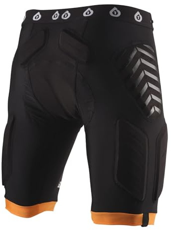 SixSixOne EVO Compression Protection Shorts With seat post black Size XL 2019 shorts protection