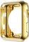 Leotop Compatibile con Apple Watch 42 mm, in morbido TPU, pellicola protettiva per display sottile, paraurti, copertura per iWatch Series 3 2 1 (42 mm, Oro)