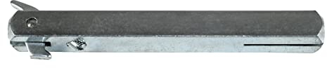 SN-TEC Scheren Wechselstift, Vierkantstift für einseitige Befestigung, mit Scherenbefestigung, Stärke 10mm, Länge: 100 (10 x 100mm)