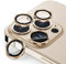 SPARIN 4 Stück für iPhone 14 Pro/iPhone 14 Pro Max Kameraschutz, 9H Härte Glas Kamera Schutz Protector HD-Klarheit, Gold