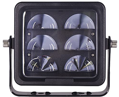 BATLAM Sicherheitswarnlampe Rot Blau U Form DC 12V-110V Für Gabelstapler Motorrad Anhänger,Blau
