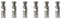 LEDSone 6 Pack Ceiling Cable Mount Satin Nickel Hook for Swag Pendant and Chandelier Lighting Minimalist Cord Keeper Swag Hook for Ceiling and Wall Modern Ceiling Hooks for Swag Light Easy Fit.