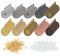 RVLZKCPG 50 Stück Anhänger Tablett Cabochon Rohlinge Rund Anhänger Lünette mit 25mm Glas Cabochons 10 Farben Cabochon Set für DIY Handwerk Halskette Schlüsselbund Medaillons