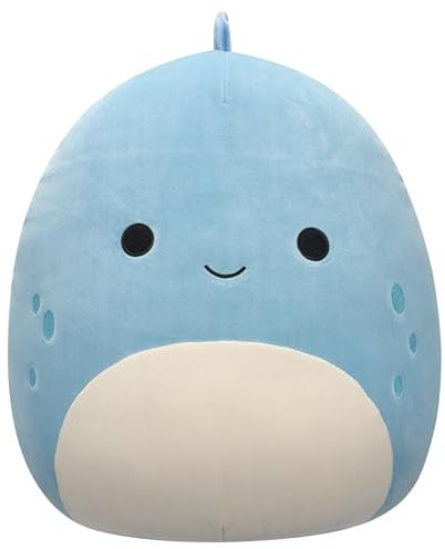 Squishmallows SQCR06650 - John der Dino 40 cm, offizielles Kelly Toys Plüsch, superweiches Kuscheltier