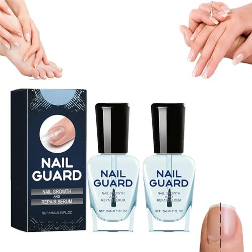 3 x Nail Growth and Repair Serum Onycholysisheal Nail Strengthening and Growth Conditioner Onyxoguard Nail Repair Serum Nail Serum Repair Essence for Brittle Peeling Breaking Thin Nails 15 ml