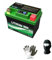 MOTO SPORT MONDO COMPATIBLE AVEC HONDA CRF L Africa Twin Adventure 1100 dal 2023 BATTERIE HJTZ7S-FPZ LITHIUM SKYRICH PRÊTE À L'EMPLOI BATTERIES YTZ7S YTX7L-BS 6 AMPÈRE 12 VOLTS 113X70X85 LITHIUM-ION