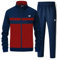 ANOTWENER Herren Trainingsanzüge Sets lässig lange Ärmel voller Reißverschluss Jacke und Jogginghose Jogginganzug Sport Outfits JW-7125-XL
