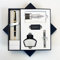 AT Cross Bailey Light Fountain Pen Luxury Gift Boxed - Choose Nib Width and Colour (Black w' Gold Trim Fountain Pen Set, Extra Fine Nib)