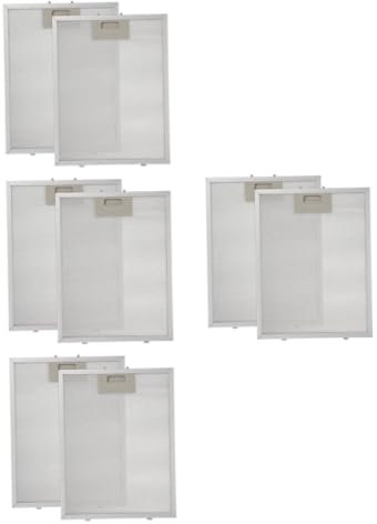 Uonlytech 4 Juegos Filtro De Campana Extractora Accesorios De Cocina Filtro De Grasa Para Campana Extractora Artículos Para El Hogar Cocina Papel De Aluminio 2 Piezas * 4