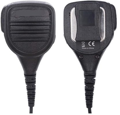 AGPTPYGZFW Microfono Altoparlante RSM PMMN4025A Adatto for Radio Motorola Xir P8668i P8600i P8200 P8208 P8260 P8268 P8608i XPR6500/7380 PMMN4040A Mic(2Pcs Microphone)