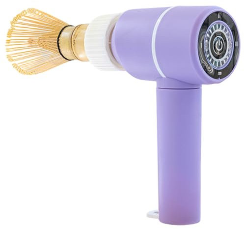 CGTQROVR Matcha Mixer à 3 Vitesses Automatique sans Splash Matcha Fouet électrique électrique pour mélange Parfait, Rechargeable