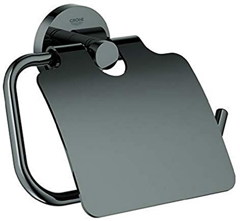 GROHE Essentials – Soutien-gorge de Papier avec Boîtier Hard Graphite