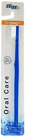 oraNurse Extra Soft Toothbrush for Adults & Kids | Super Soft Tooth Brush for Sensitive Teeth and Gums, Soft Bristle with Small Head, Manual Toothbrush