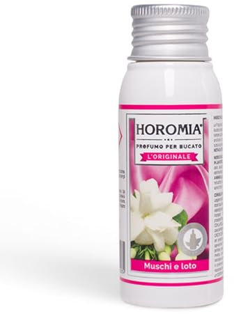 HOROMIA Perfume para la colada de almizcle y loto, 50 ml – Perfume para la colada para lavadora y secadora