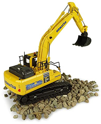 Universal Hobbies - Komatsu HB215 LC3 Miniature Vehicle, UH8135, Yellow