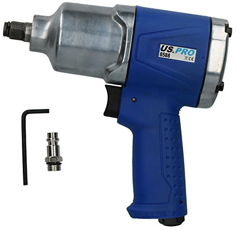 AB Tools 1/2 Drive Air Pneumatic Impact Gun Wrench Reversible 569Nm 420ft/lb Torque