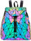 Géométrique Sac à Dos de Femmes Sac à Dos Lumineux Nightglowing Mode Sacs à Dos Loisir Sac à Dos de Voyage holographique réfléchissant Sac À Dos de Dames pour Les Femmes et la Fille