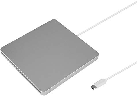 Lecteur de CD Externe, Graveur DVD CD USB Type C Lecteur de CD-RW/DVD-RW Externe Graveur Lecteur de CD Haute Vitesse Portable pour Mac OSX SE/ME / 2000 / XP / /