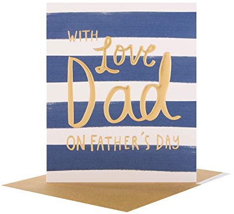 Hallmark Dad Father's Day Card 'With Love' - Medium